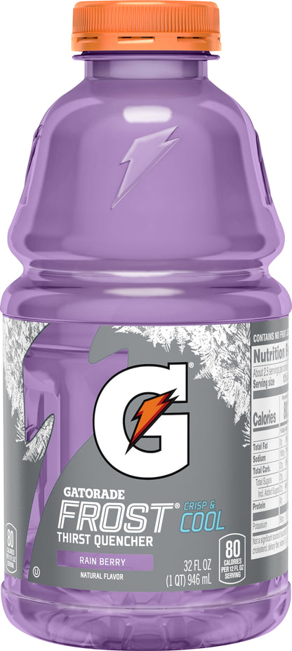 Gatorade Frost Crisp & Cool Rain Berry Thirst Quencher 32 oz