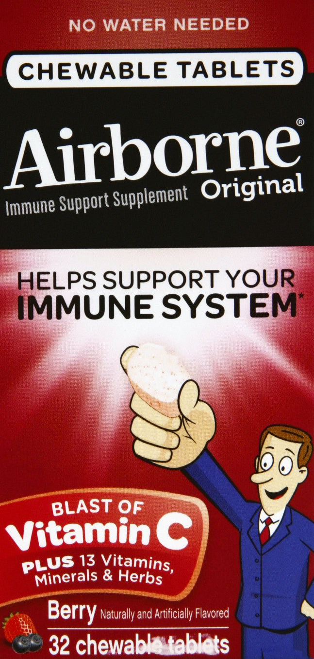 Airborne Immune Support Supplement 32 ea