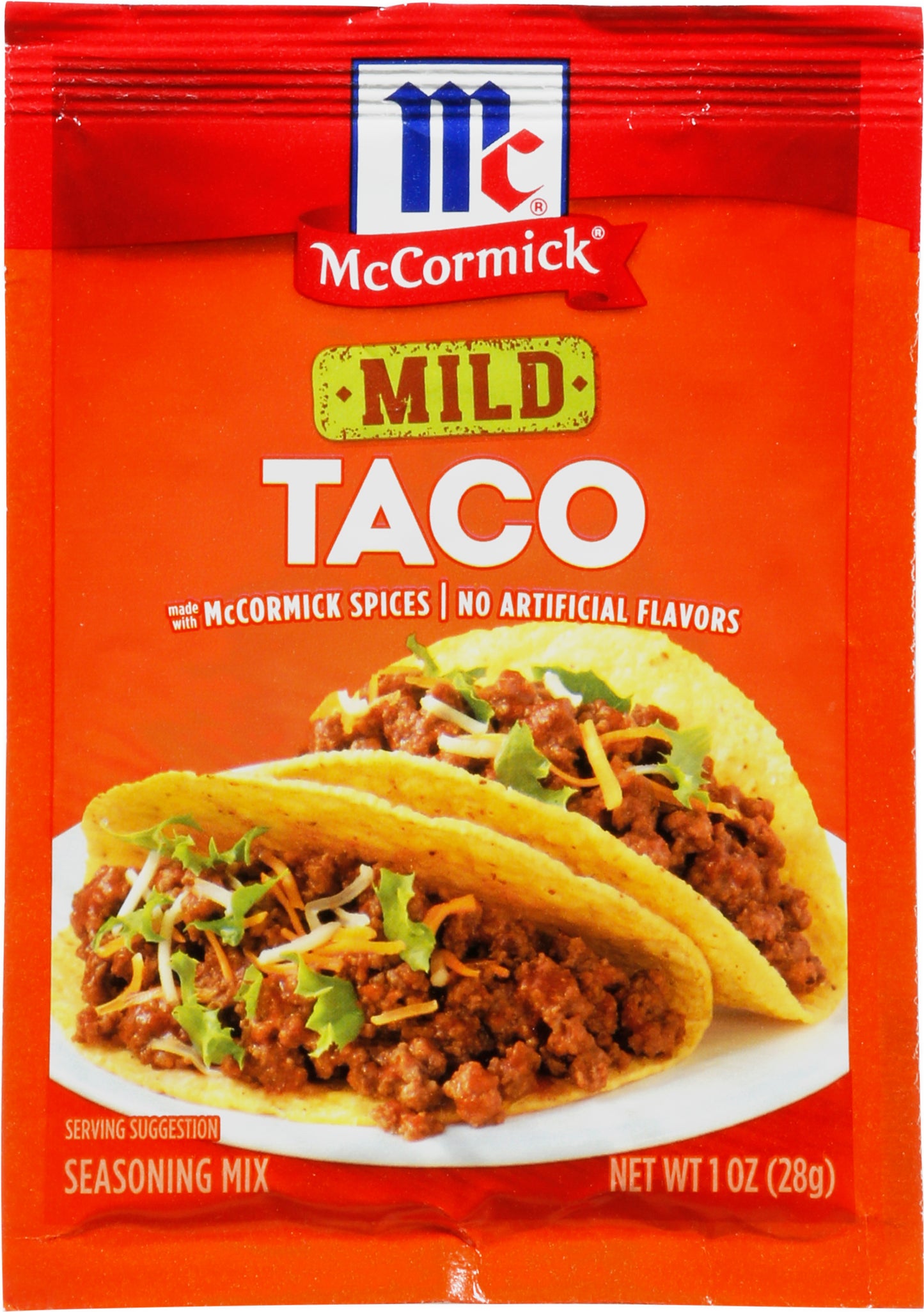 McCormick Mild Taco Seasoning Mix 1 oz