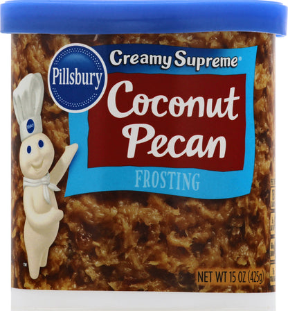 Pillsbury Creamy Supreme Coconut Pecan Frosting 15 oz