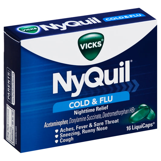 Vicks Cold & Flu 16 ea