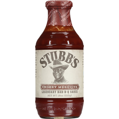 Stubb's® Smokey Mesquite Legendary Bar-B-Q Sauce 18 oz. Bottle