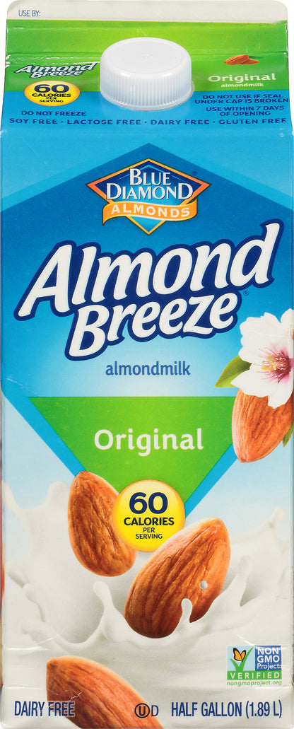 Blue Diamond® Almond Breeze® Original Almondmilk 0.5 gal. Carton