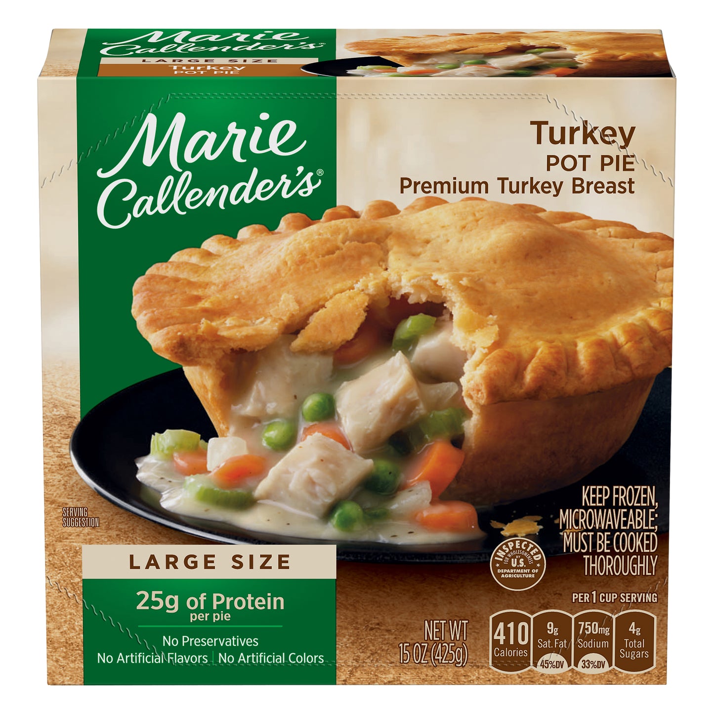 Marie Callender's Large Size Turkey Pot Pie 15 oz