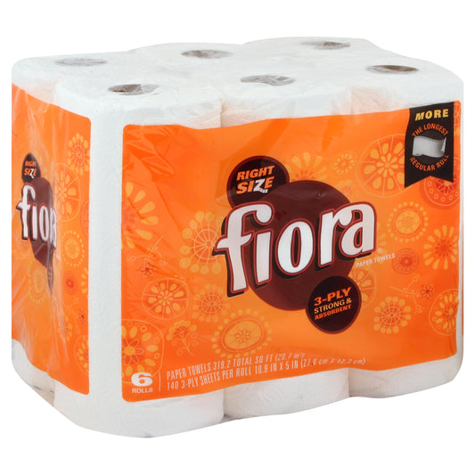 Fiora Paper Towels 6 ea