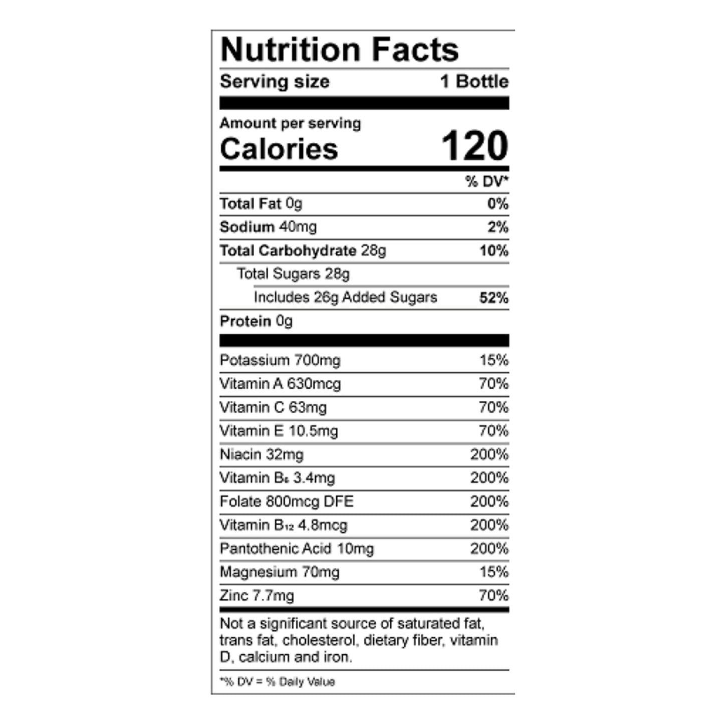 Body Armor Strawberry Banana Super Drink 16 oz