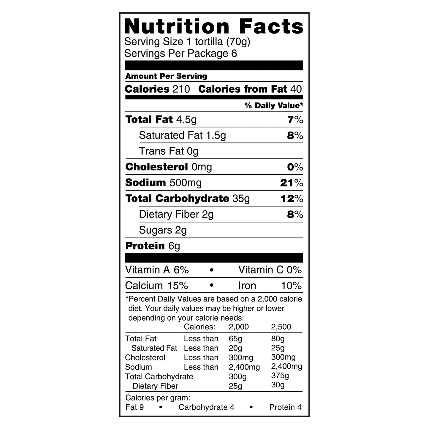 Mission Sun-Dried Tomato Basil Wraps, 6 Count