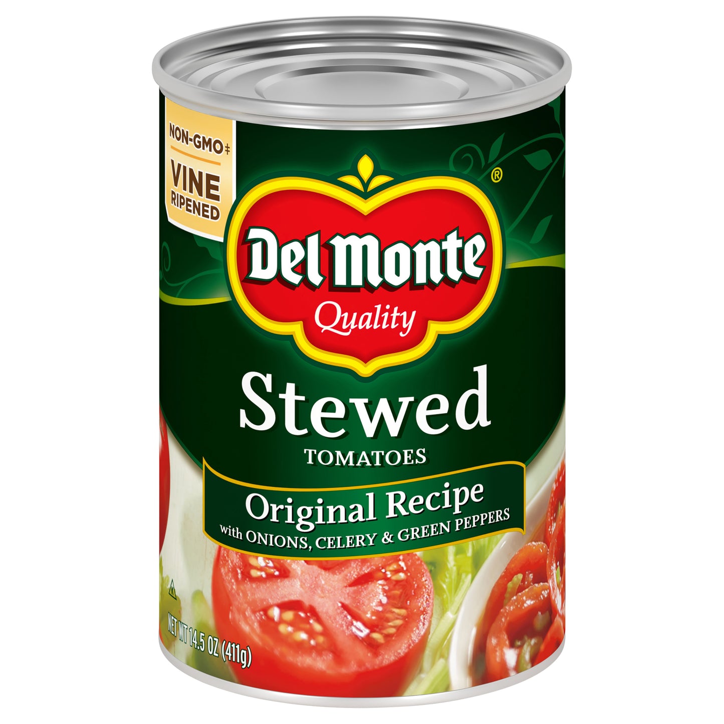 Del Monte Stewed Original Recipe Tomatoes 14.5 oz Can