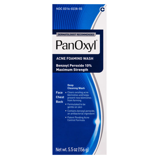 PanOxyl Maximum Strength Acne Foaming Wash 5.5 oz