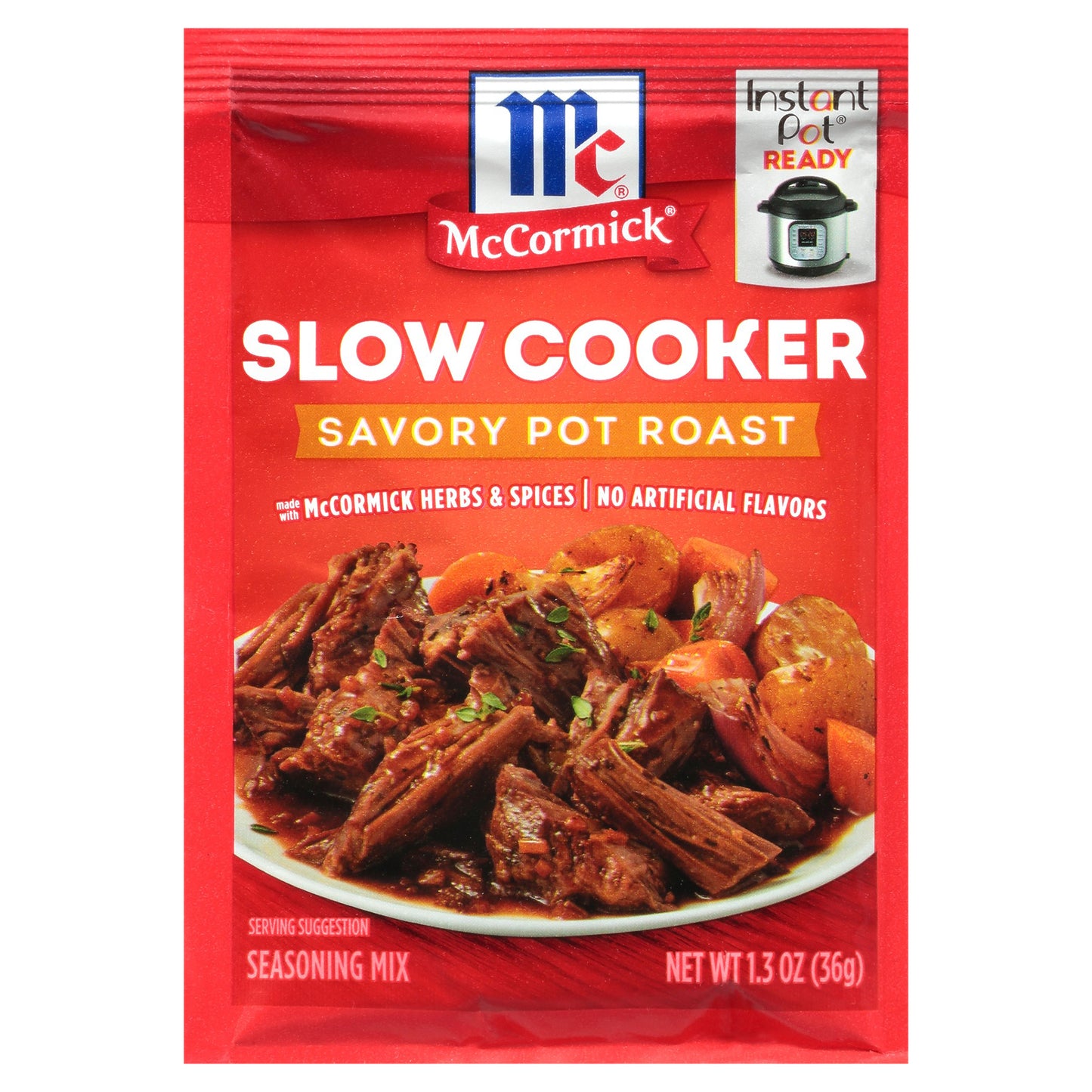 McCormick Slow Cooker Savory Pot Roast Seasoning Mix 1.3 oz