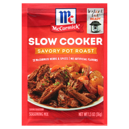 McCormick Slow Cooker Savory Pot Roast Seasoning Mix 1.3 oz
