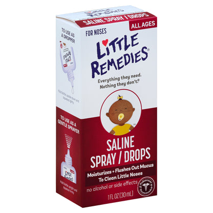 Little Remedies Saline Spray/Drops 1 oz