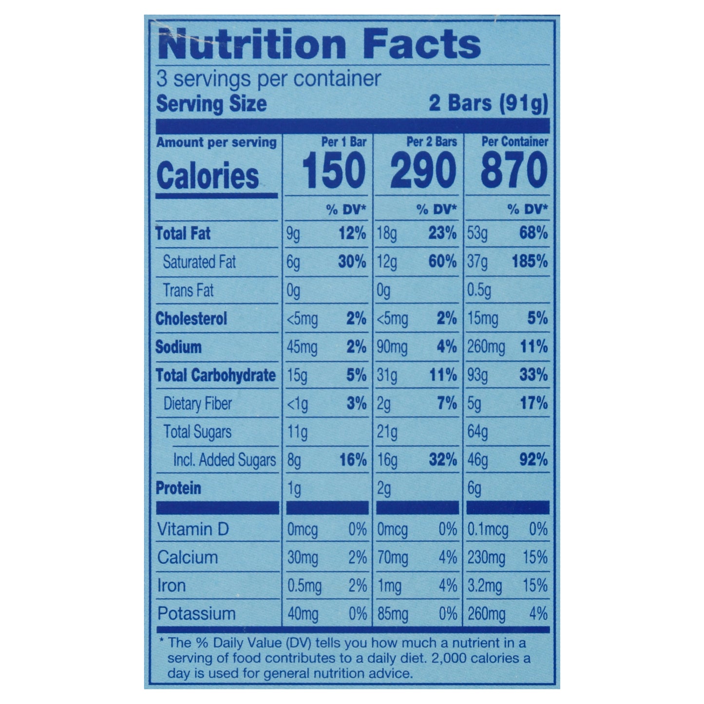 Crunch Vanilla Frozen Dairy Dessert Bars 6 ea