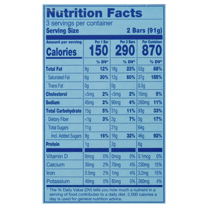 Crunch Vanilla Frozen Dairy Dessert Bars 6 ea