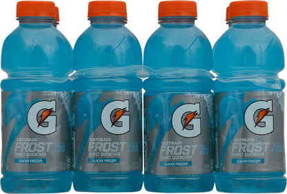Gatorade Frost Glazier Freeze Thirst Quencher 8-20 fl oz Bottles