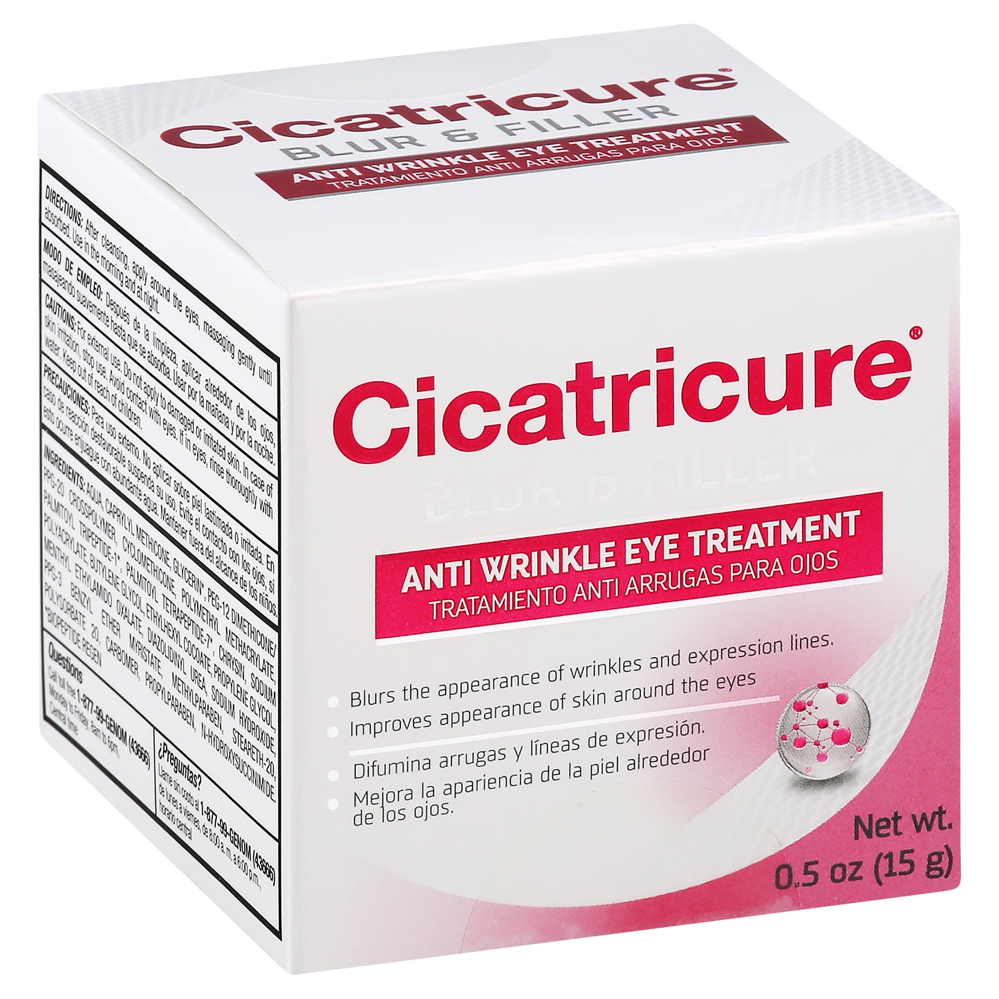 Cicatricure Anti Wrinkle Blur & Filler Eye Treatment 0.5 oz