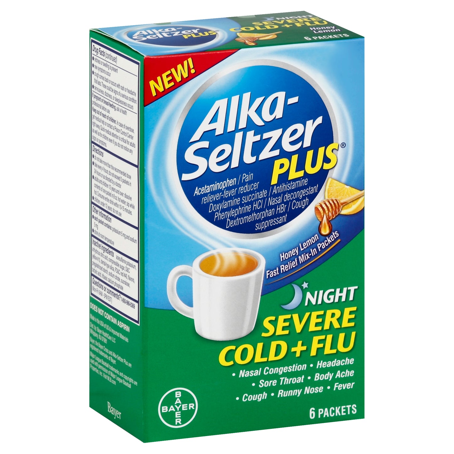 Alka-Seltzer Plus Severe Cold + Flu 6 ea