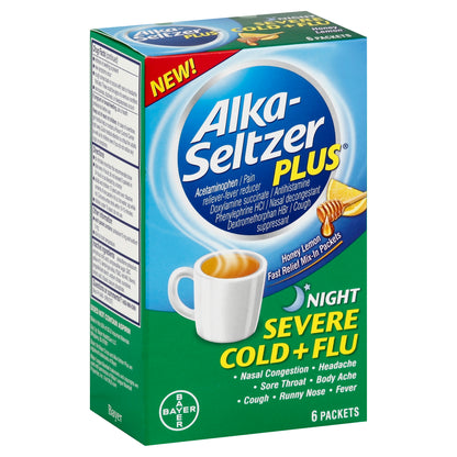 Alka-Seltzer Plus Severe Cold + Flu 6 ea