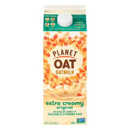 Planet Oat Extra Creamy Original Oatmilk 52 fl. oz. Carton