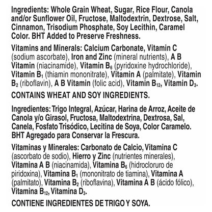 Cinnamon Toast Crunch, Breakfast Cereal with Whole Grain, 27 oz