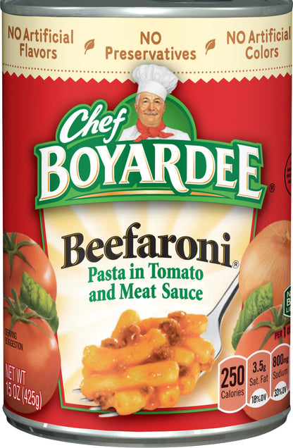 Chef Boyardee Beefaroni 15 oz