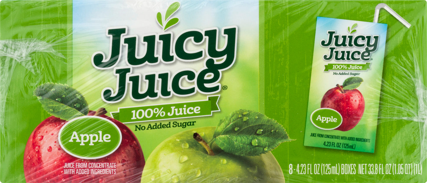Juicy Juice 8 Pack Apple 100% Juice 8 ea
