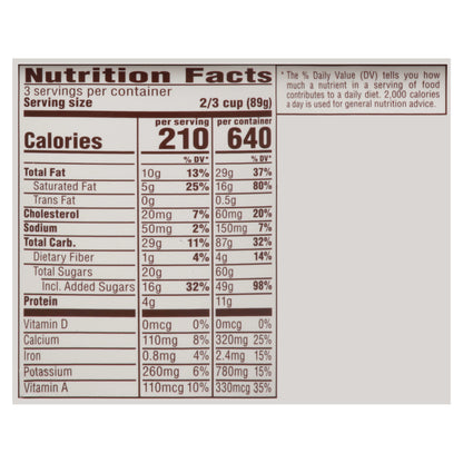 M&M's Reduced Fat Chocolate Ice Cream 16.0 fl oz
