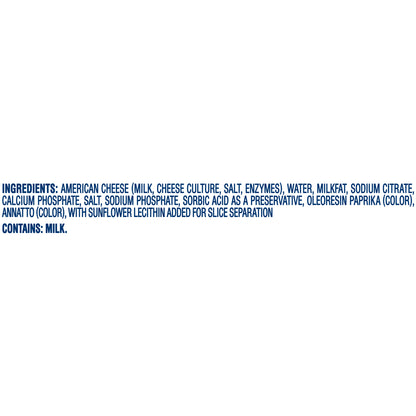 Kraft Deli Deluxe American Cheese Slices, 16 ct Pack