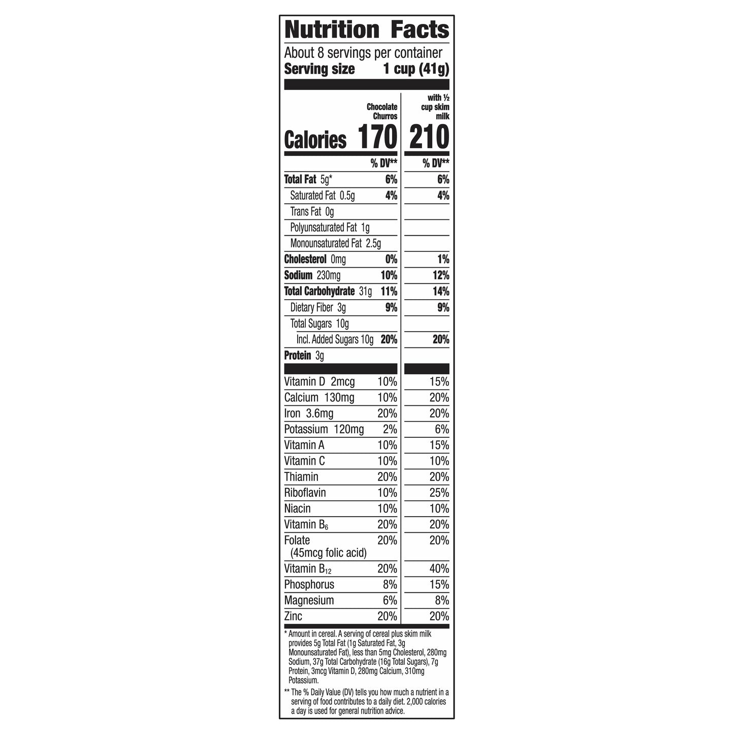 Cinnamon Toast Crunch Chocolate Churros 11.9 oz