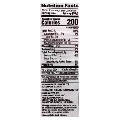 Diamond Pine Nuts 2.25 oz