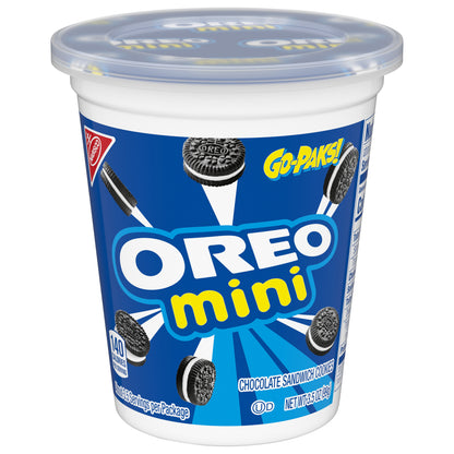 Oreo Cup Mini Oreo Cookies Go Paks 3.5 Oz