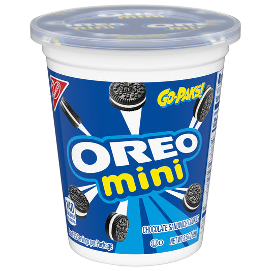 Oreo Cup Mini Oreo Cookies Go Paks 3.5 Oz