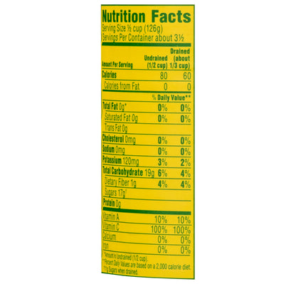Del Monte In Light Syrup Diced Mangos 15 oz