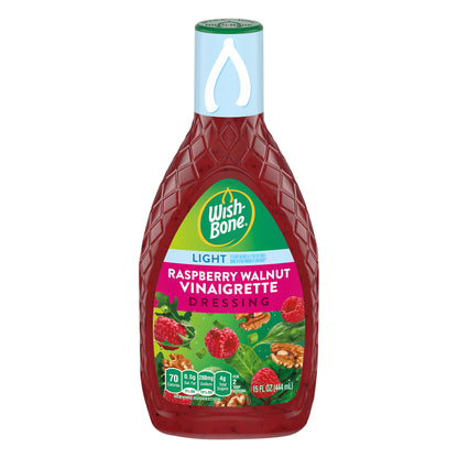 Wish Bone Light Raspberry Walnut Vinaigrette Dressing 15 oz