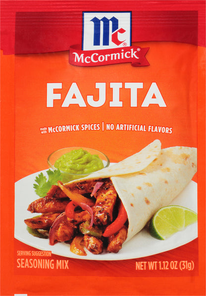 McCormick Fajita Seasoning Mix 1.12 oz