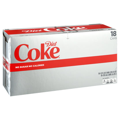 Diet Coke Cola 18 ea