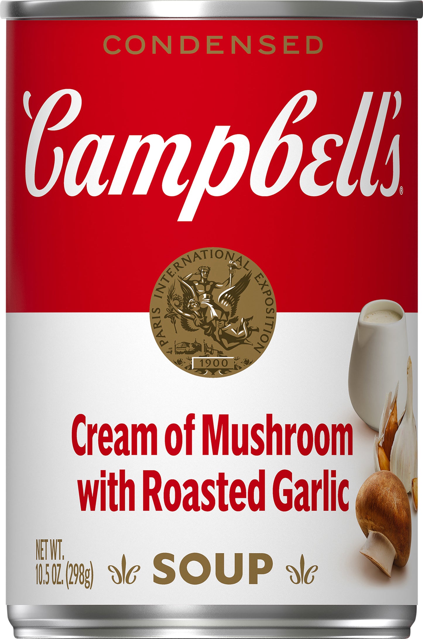 Campbell's Cream of Mushroom with Roasted Garlic Condensed Soup 10.5 oz