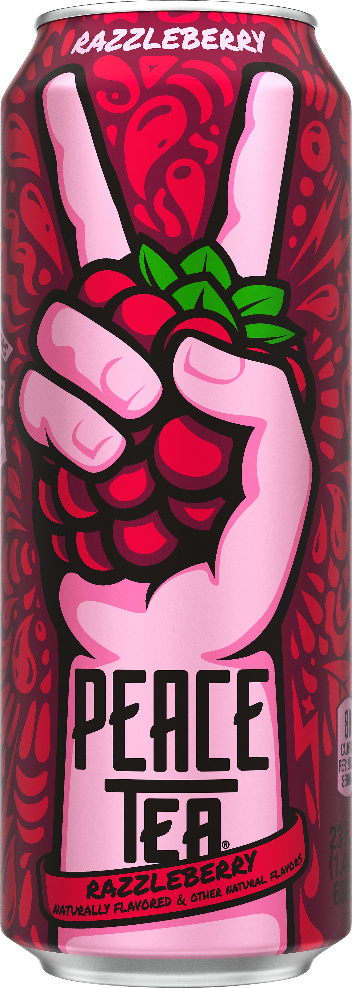 Peace Tea Razzleberry Tea 23 oz