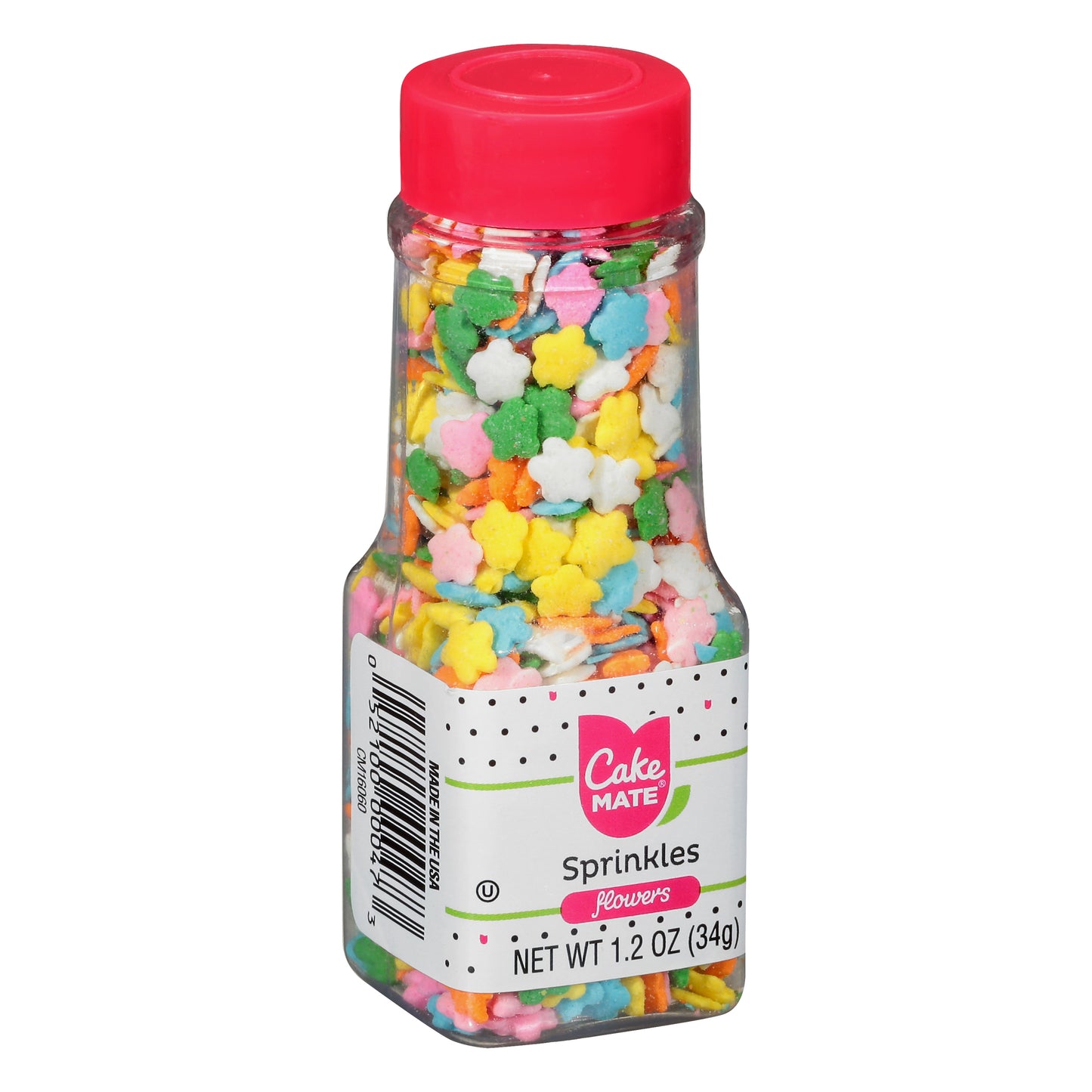 Cake Mate Flowers Sprinkles 1.2 oz