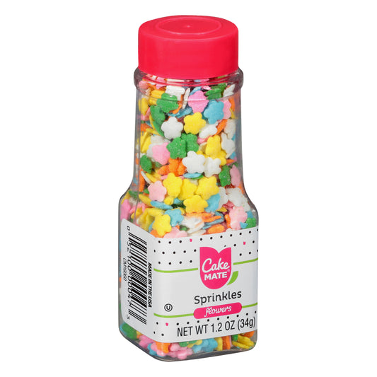 Cake Mate Flowers Sprinkles 1.2 oz