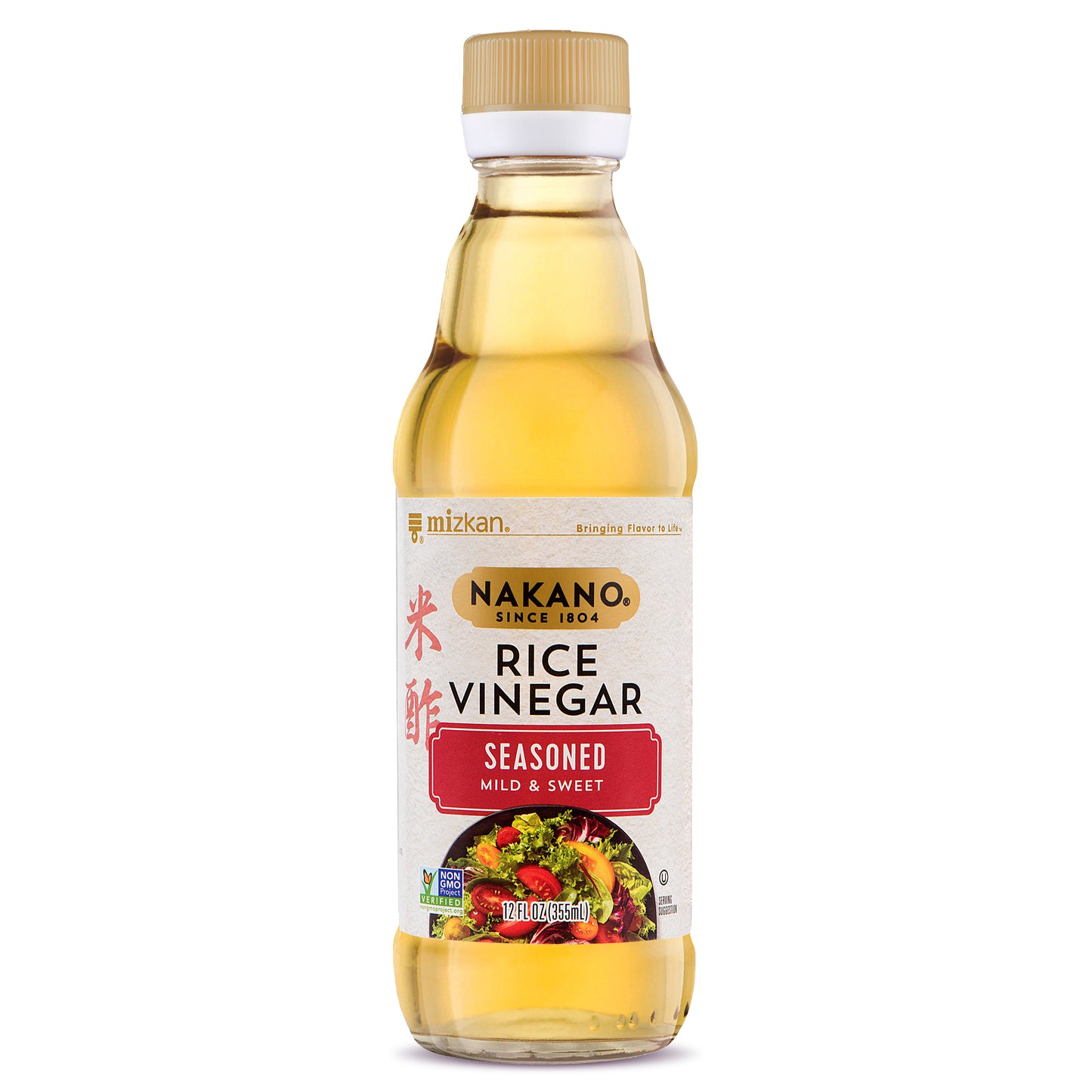 Nakano Mizkan Seasoned Mild & Sweet Rice Vinegar 12 fl oz