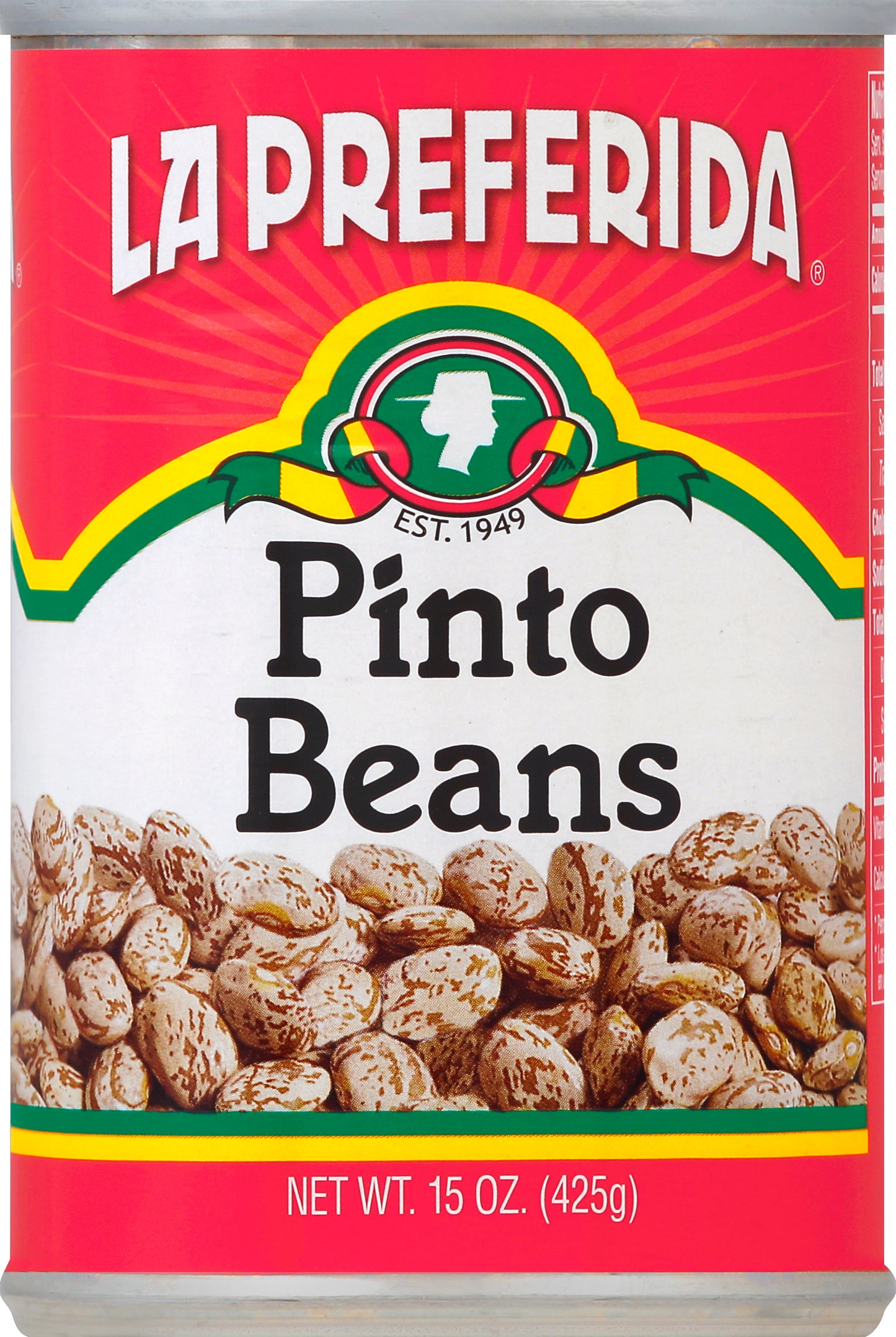 La Preferida Pinto Beans 15 oz