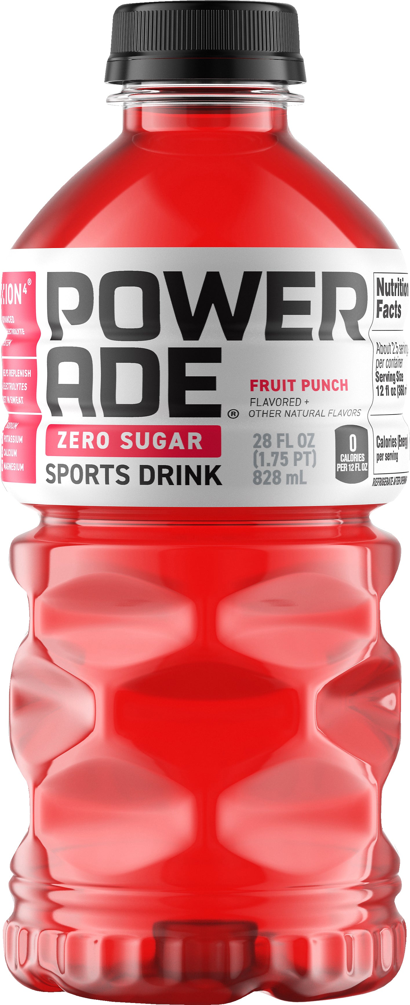 Powerade Zero Sugar Fruit Punch Sports Drink 28 oz