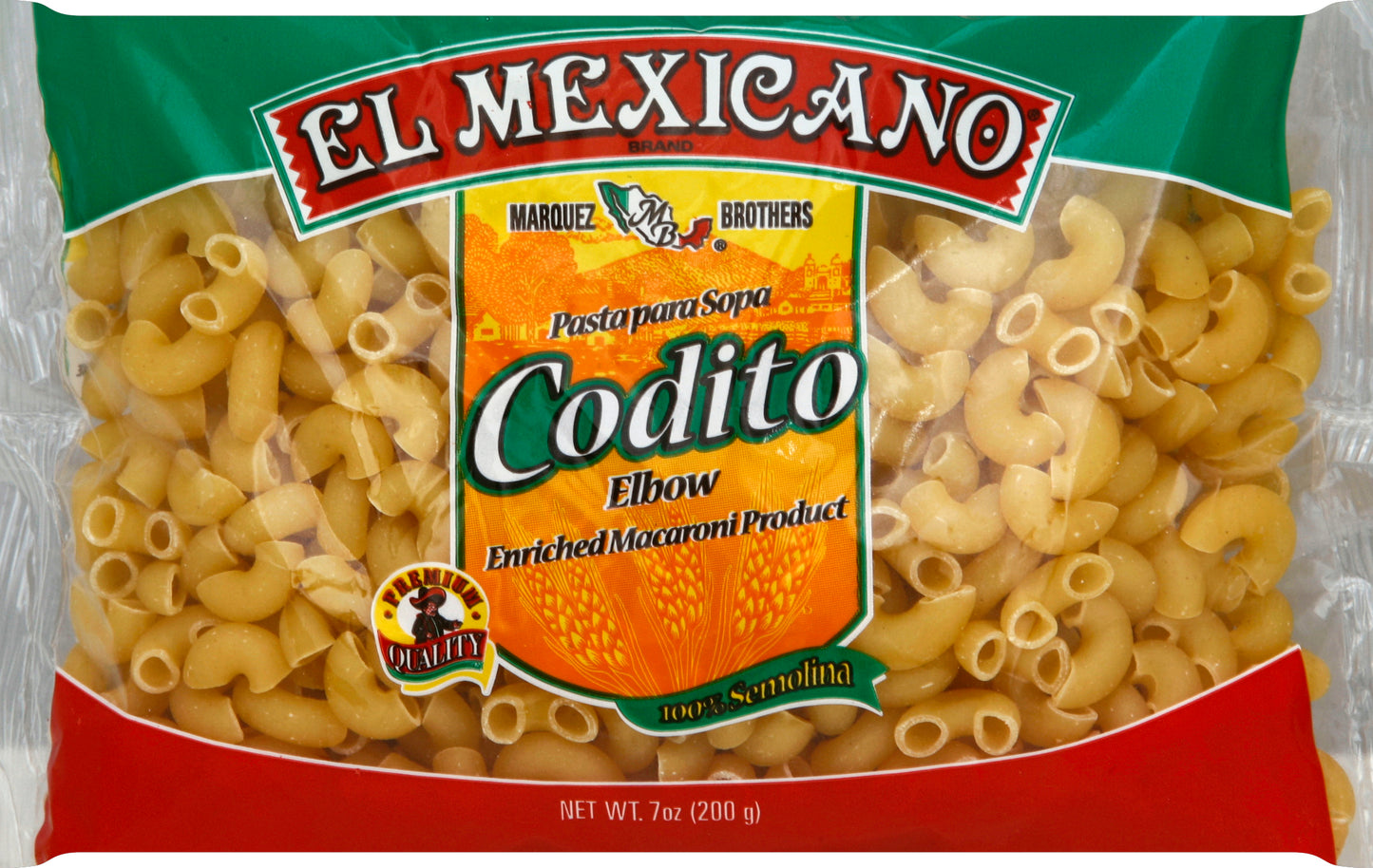 El Mexicano Elbow 7 oz