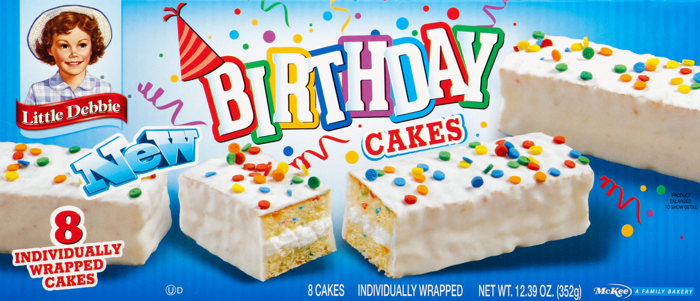 Little Debbie Birthday Cakes 8 ea