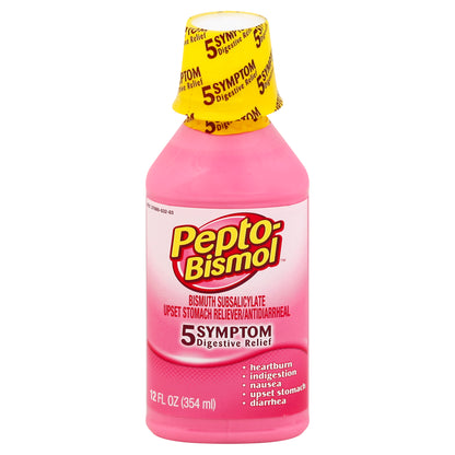 Pepto-Bismol Upset Stomach Reliever/Antidiarrheal 12 oz