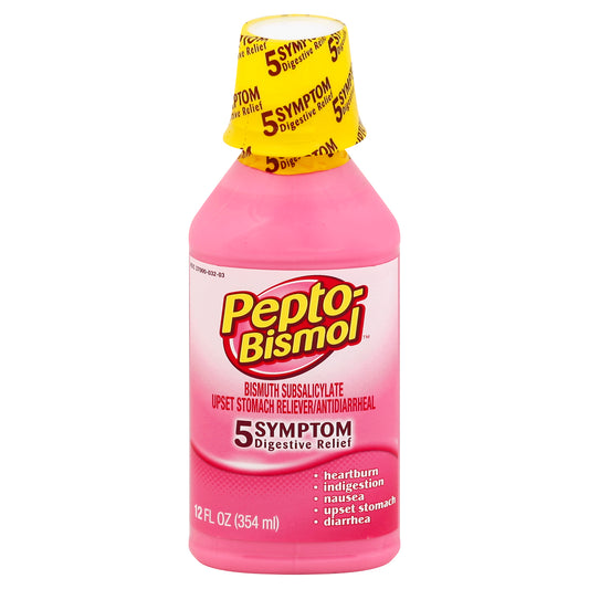 Pepto-Bismol Upset Stomach Reliever/Antidiarrheal 12 oz