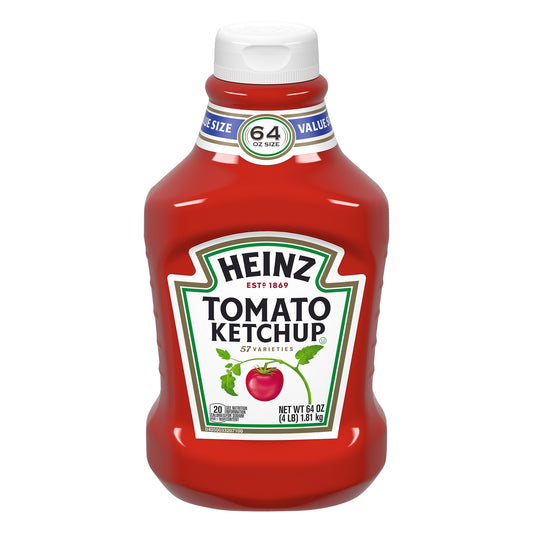 Heinz Tomato Ketchup Value Size, 64 oz Bottle