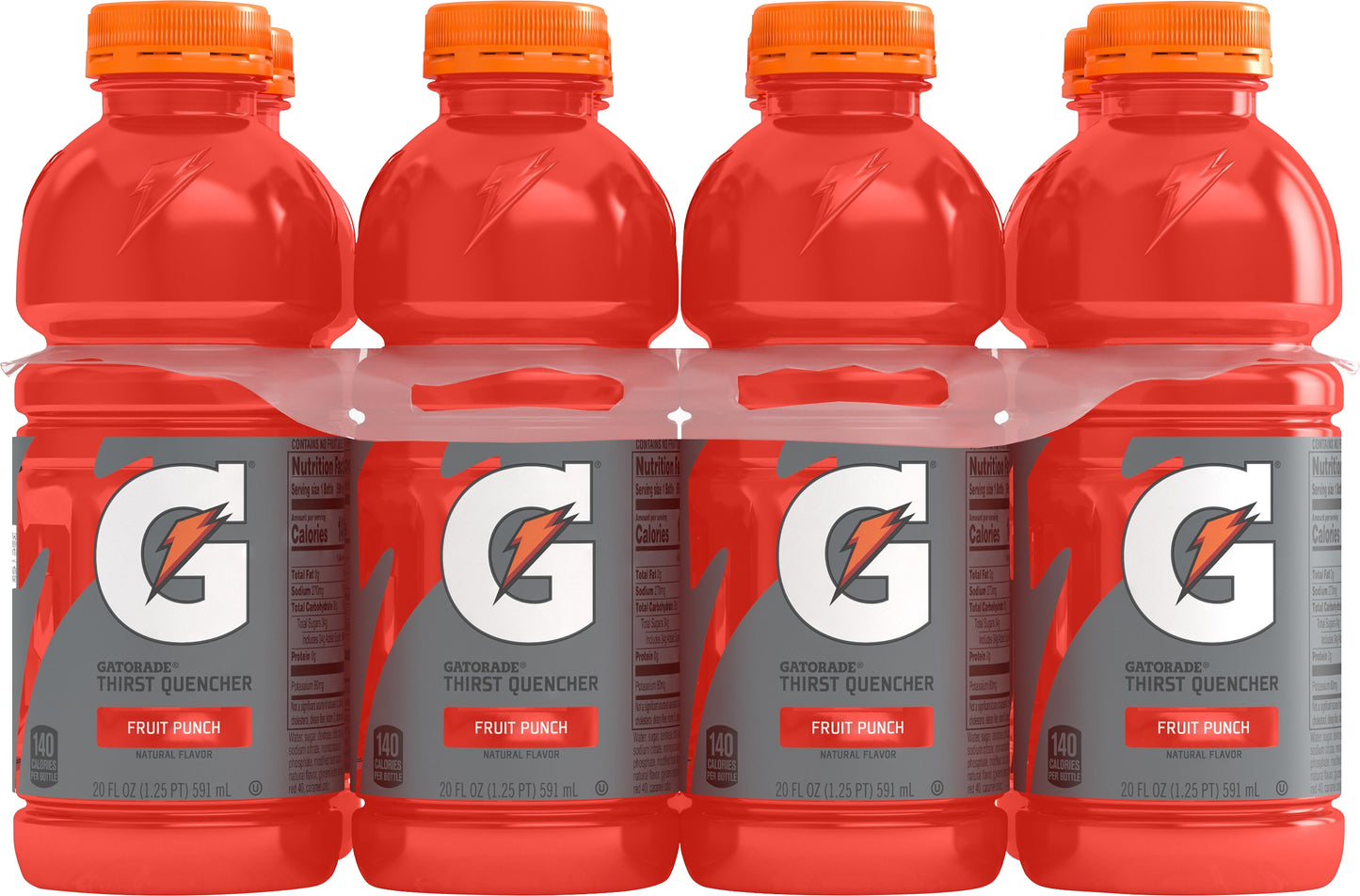 Gatorade 8 Pack Fruit Punch Thirst Quencher 8 ea