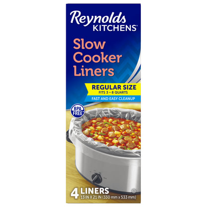 Reynolds Kitchens® Regular Size Slow Cooker Liners 4 ct Box